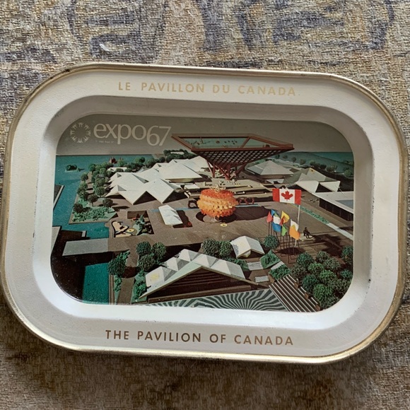 Expo 67 dish Le pavilion du Canada 🇨🇦 - Picture 1 of 6